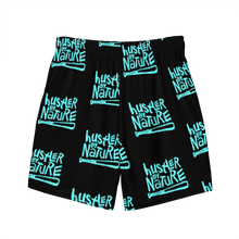 Load image into Gallery viewer, Hustler By Nature | Swim Trunks | Black