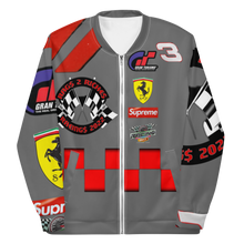 Load image into Gallery viewer, Motorsport Bomber Jacket | Grey