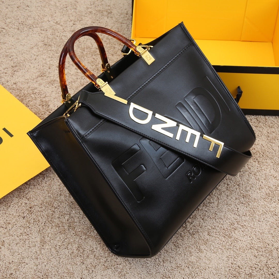 Black Fendi Tote and Wallet – Rags 2 Riches Apparel