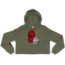 Load image into Gallery viewer, Stay Hungry Crop Hoodie