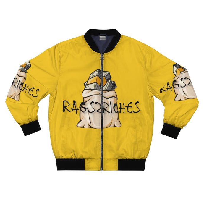 Yellow Rags 2 Riches Bomber Jacket