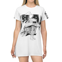 Load image into Gallery viewer, Trap House T-Shirt Dress
