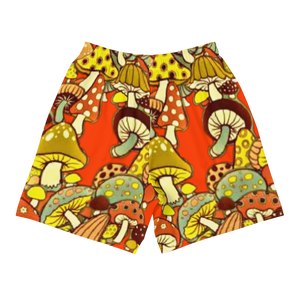 Peaceful Mushroom | Brunt Orange Shorts