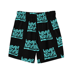 Hustler By Nature | Swim Trunks | Black