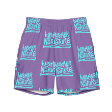 Load image into Gallery viewer, Hustler By Nature | Swim Trunks | Purple