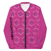Load image into Gallery viewer, Hot Pink Money Bag Bomber Jacket