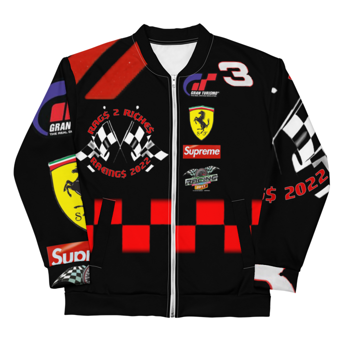 Motorsport Bomber Jacket | Black