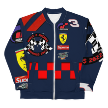 Load image into Gallery viewer, Motorsport Bomber Jacket | Navy