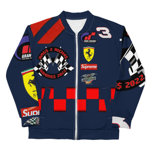 Motorsport Bomber Jacket | Navy