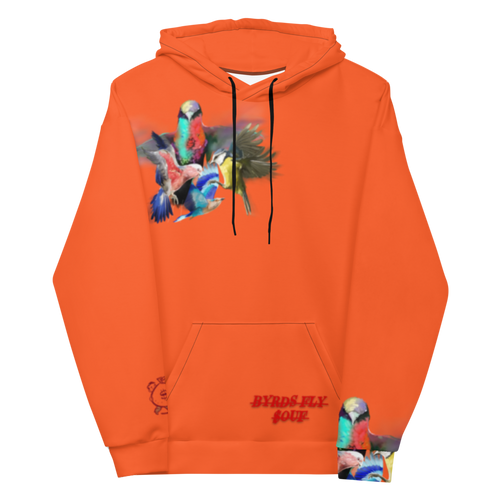 Byrds Fly Souf Tangerine Hoodie