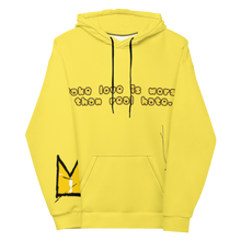 Load image into Gallery viewer, Fake Love Hoodie | Yellow