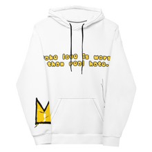 Load image into Gallery viewer, Fake Luv Hoodie | White