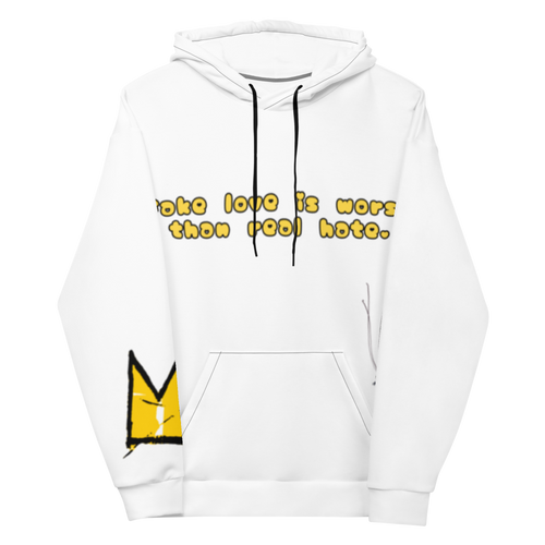 Fake Luv Hoodie | White