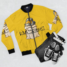Load image into Gallery viewer, Yellow Rags 2 Riches Bomber Jacket