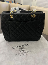 Load image into Gallery viewer, Classic Chanel Black Leather Tote Satchel w/ Clutch Purse
