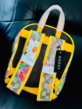 Load image into Gallery viewer, GG Floral Print Book bag