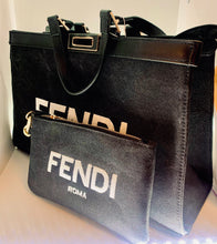 Load image into Gallery viewer, Black Fendi Tote and Wallet
