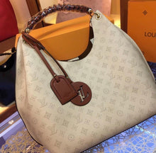 Load image into Gallery viewer, LV Tan/Brown Mammogram Hobo