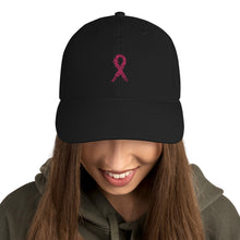 Load image into Gallery viewer, Breast Cancer Awareness Dad Cap
